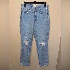 Madewell Women’s 26 The Perfect Vintage Jean Light Blue Wash Straight Y2K VNTG